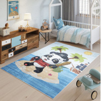 Dětský koberec EMMA - Panda pirát
