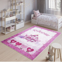 Dětský koberec EMMA - Zámek pro princeznu