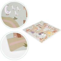 ECOTOYS Pěnové puzzle Statek s okraji