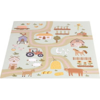 ECOTOYS Pěnové puzzle Statek s okraji