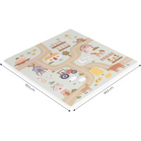 ECOTOYS Pěnové puzzle Statek s okraji