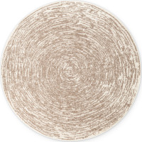 Kusový koberec Gloria Cavallo Creme Beige kruh