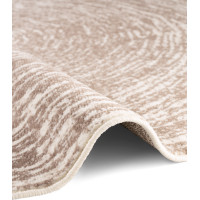 Kusový koberec Gloria Cavallo Creme Beige kruh