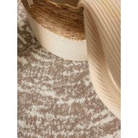 Kusový koberec Gloria Cavallo Creme Beige kruh