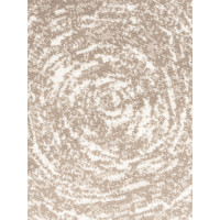Kusový koberec Gloria Cavallo Creme Beige kruh