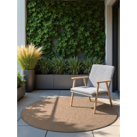 Kusový koberec Duet Kona Beige/White kruh - na ven i na doma