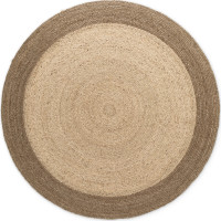 Kusový koberec Jutta Natur Ivory/Grey/Beige kruh