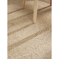 Kusový koberec Jutta Natur Ivory/Grey/Beige kruh