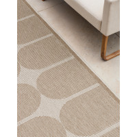 Běhoun Duet Bowen Beige/White - na ven i na doma