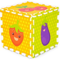 ECOTOYS Pěnové puzzle Ovoce (28x28)