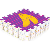 ECOTOYS Pěnové puzzle Ovoce (28x28)