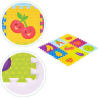 ECOTOYS Pěnové puzzle Ovoce (28x28)