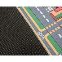 Dětský kusový koberec FLANNEL PRINTED - Ve městě