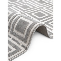 Běhoun Perles 106190 Cream Grey z kolekce Elle