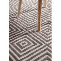Běhoun Perles 106190 Cream Grey z kolekce Elle