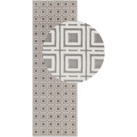 Běhoun Perles 106190 Cream Grey z kolekce Elle