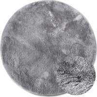 Kusový koberec Cosy 106110 Silver kruh z kolekce Elle