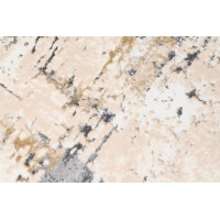 Kusový koberec HERA Stain - krémový/šedý