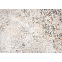 Kusový koberec HERA Print - krémový/šedý