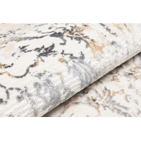 Kusový koberec HERA Print - krémový/šedý