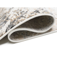 Kusový koberec HERA Print - krémový/šedý