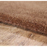 Ručně všívaný kusový koberec Asra wool hnědá