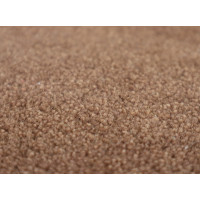 Ručně všívaný kusový koberec Asra wool hnědá