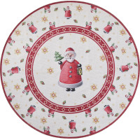Kusový koberec Villeroy & Boch Toy's delight 106273 Cream, Red kruh