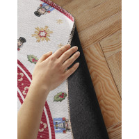 Kusový koberec Villeroy & Boch Toy's delight 106274 Cream, Red kruh