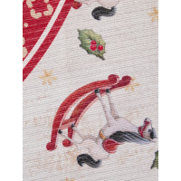 Kusový koberec Villeroy & Boch Toy's delight 106275 Cream, Red kruh