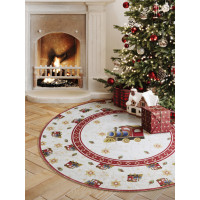 Kusový koberec Villeroy & Boch Toy's delight 106276 Cream, Red kruh