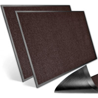 Sada rohoží 40x60 cm SEILA hnědá - 2 kusy