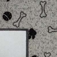 Koberec pro psy DOG REST 50x80 cm - šedý