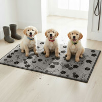 Koberec pro psy DOG REST 50x80 cm - šedý