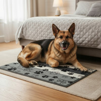 Koberec pro psy Paws & Chill 50x80 cm - šedý