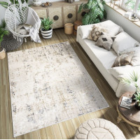 Kusový koberec HERA Modern - krémový/šedý