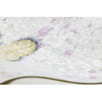 Dětský kusový koberec Bambino 1610 Butterflies cream, 80x150 cm