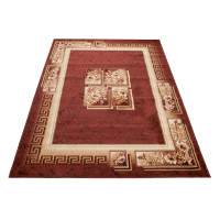 Kusový koberec ATLAS quatro - hnědý/béžový, 80x150 cm