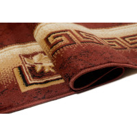 Kusový koberec ATLAS quatro - hnědý/béžový, 80x150 cm