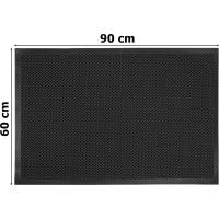 Rohožka AZARIA 60x90 cm - šedá