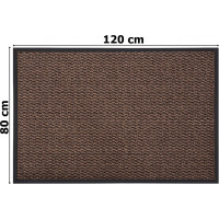 Rohožka VANDA 80x120 cm - hnědá