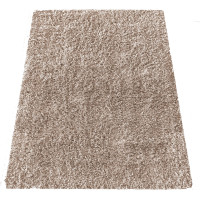Moderní koberec SHAGGY CAMIL - karamelový
