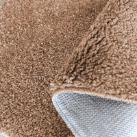 Moderní koberec SHAGGY CAMIL - světle hnědý