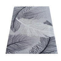 Kusový koberec HONOR Feather - šedý