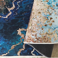 Kusový koberec HONOR Sea - modrý