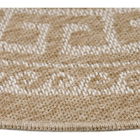 Kusový koberec Comilla 887 Beige kruh