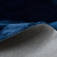 Kusový koberec Visco Rabbit Dark blue 10 kruh