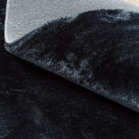 Kusový koberec Visco Rabbit Dark grey 5 kruh