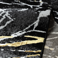 Kusový koberec Allure 1963 black/gold