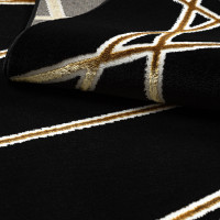 Kusový koberec Allure 1964 black/gold